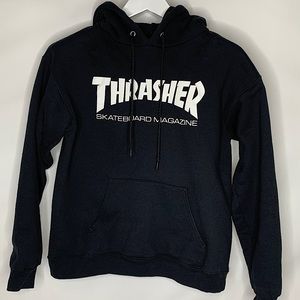 THRASHER | Black Hoodie
